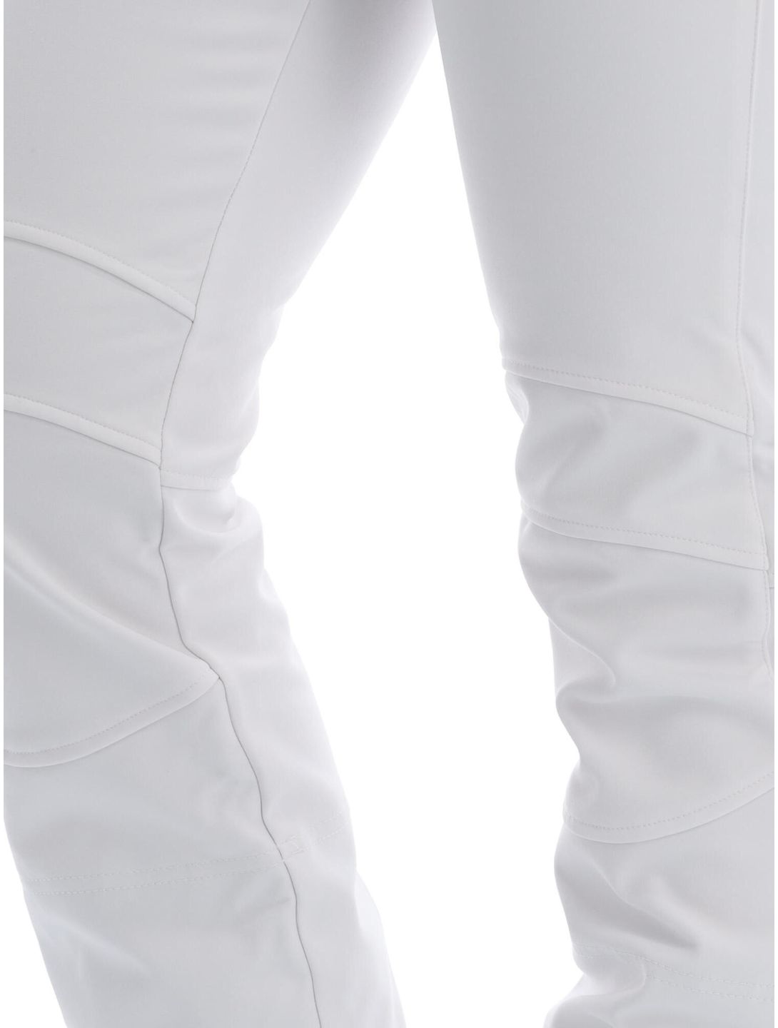 Icepeak, Entiat softshell ski pants women Optic White white 