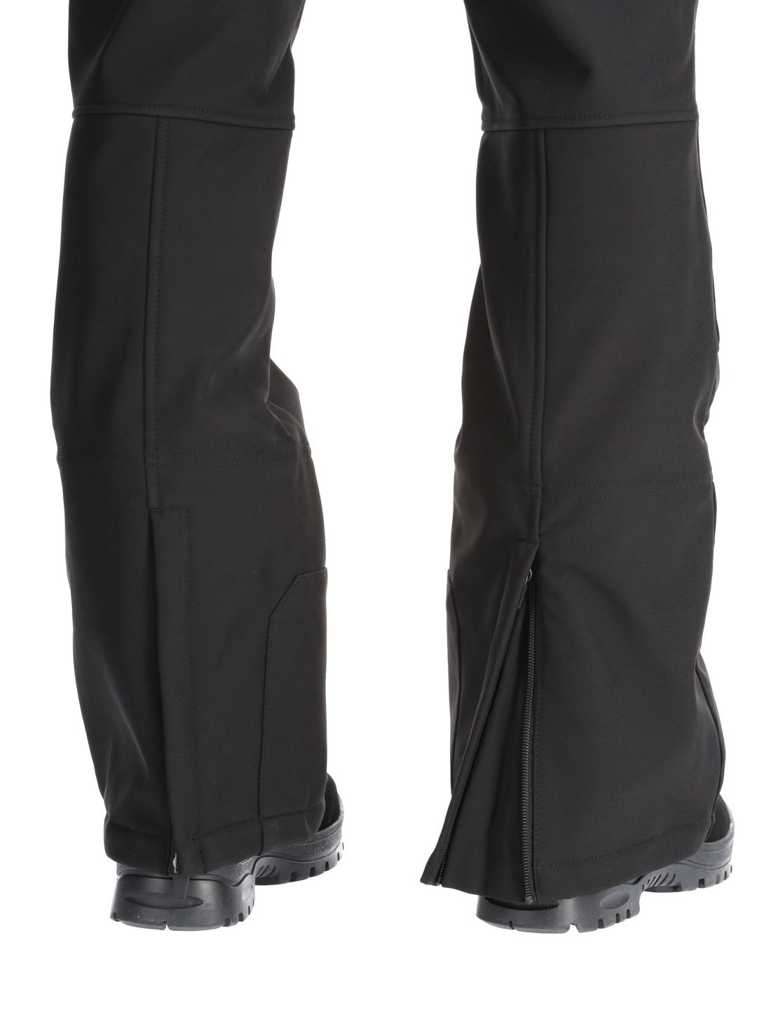 Icepeak, Erding softshell ski pants men Black black 