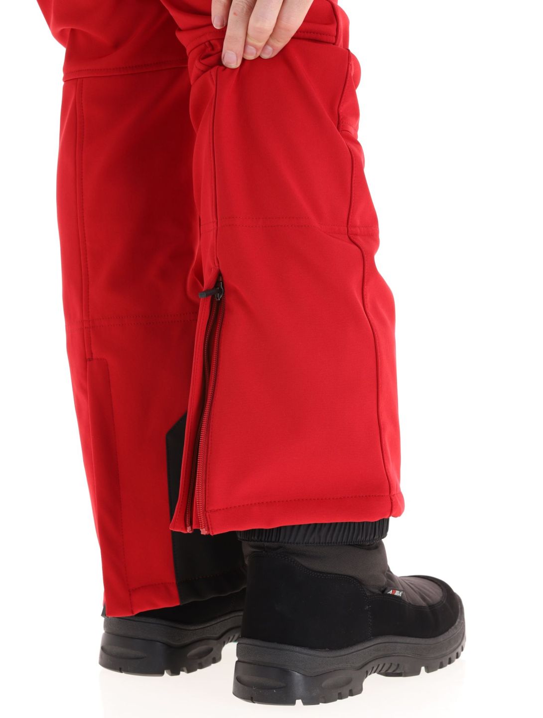 Icepeak, Erding softshell ski pants men Burgundy burgundy 