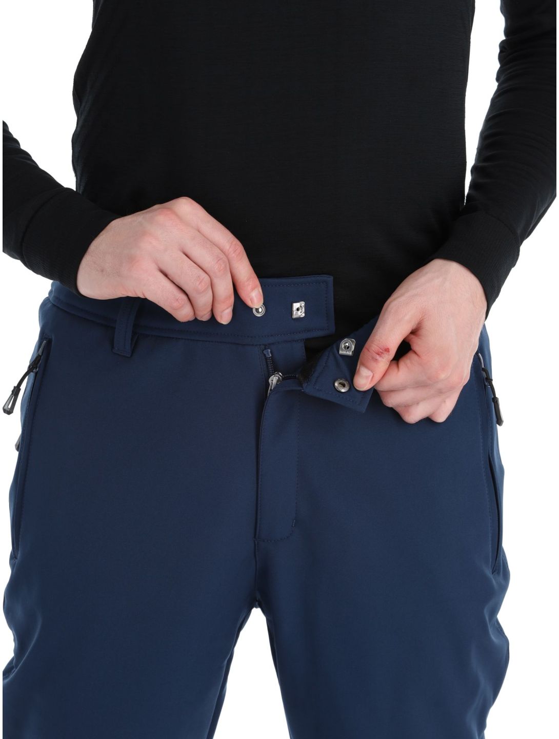 Icepeak, Erding softshell ski pants men Dark Blue blue 