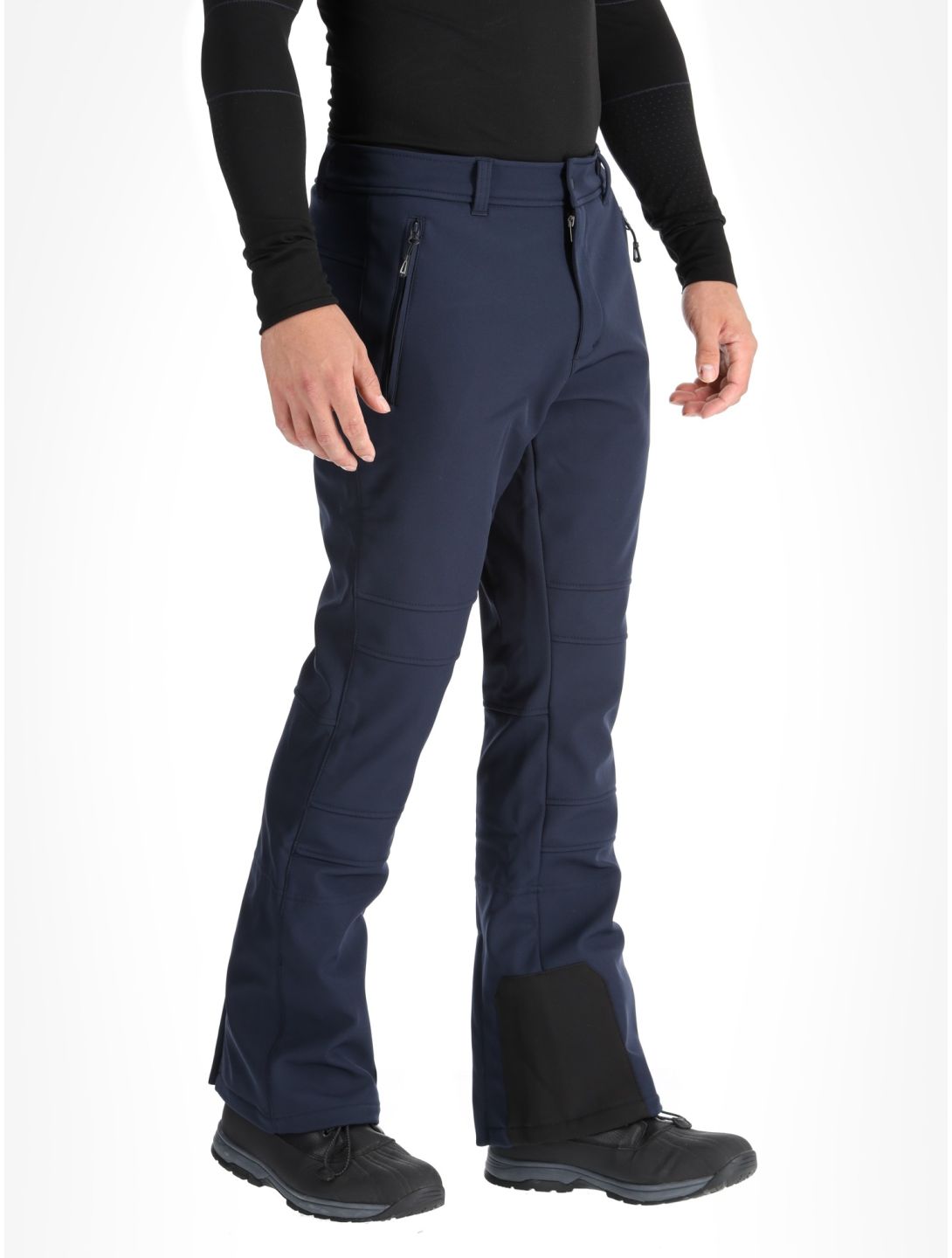 Icepeak, Erding softshell ski pants men Dark Blue blue 