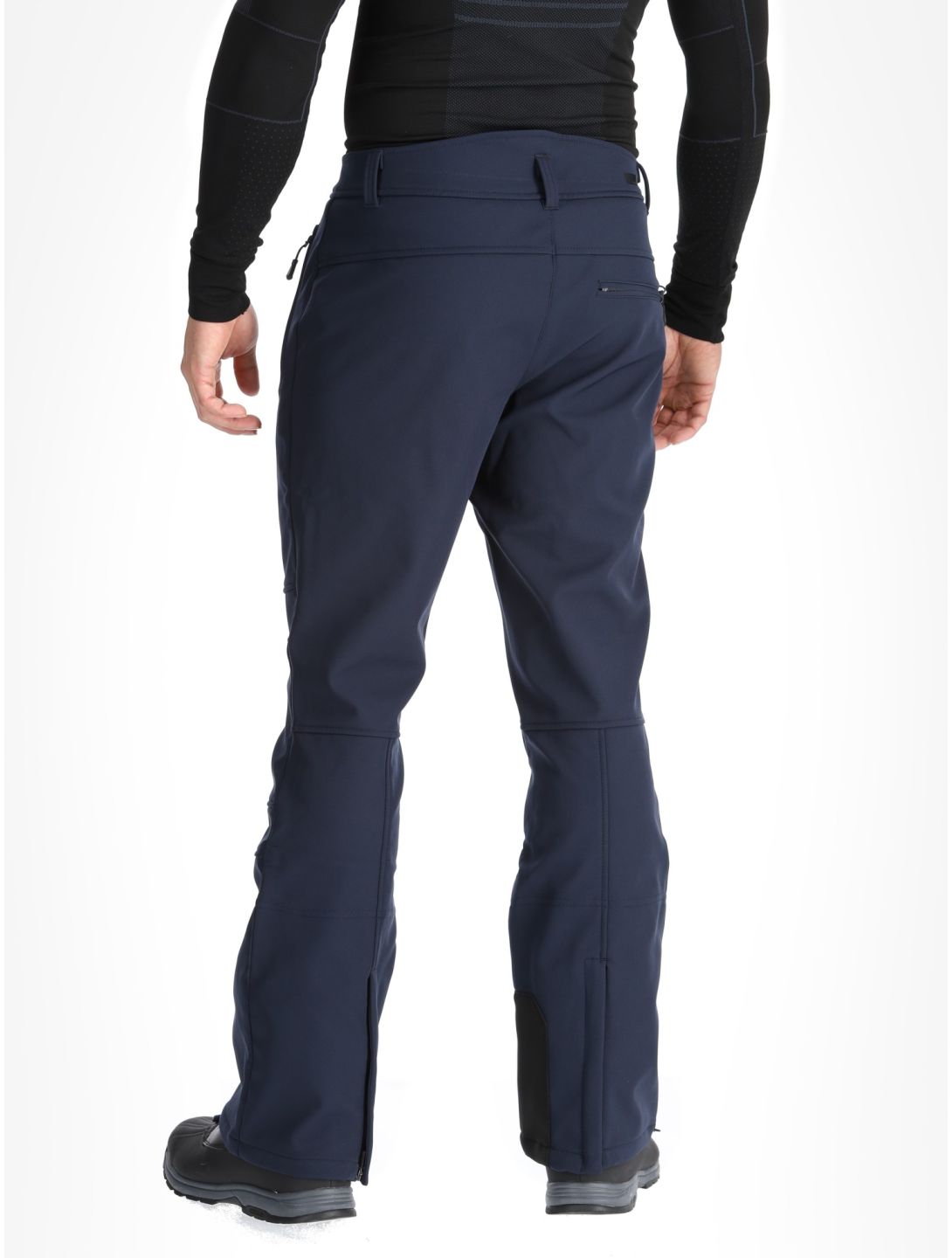 Icepeak, Erding softshell ski pants men Dark Blue blue 