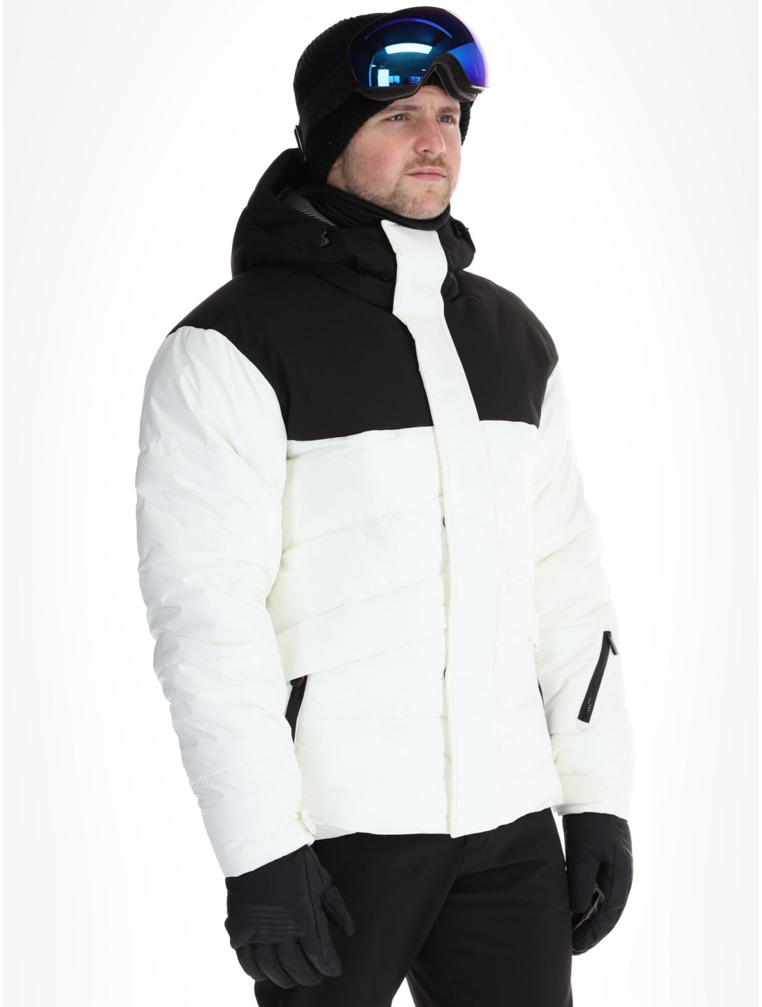 Icepeak, Evarts ski jacket men Natural White white 