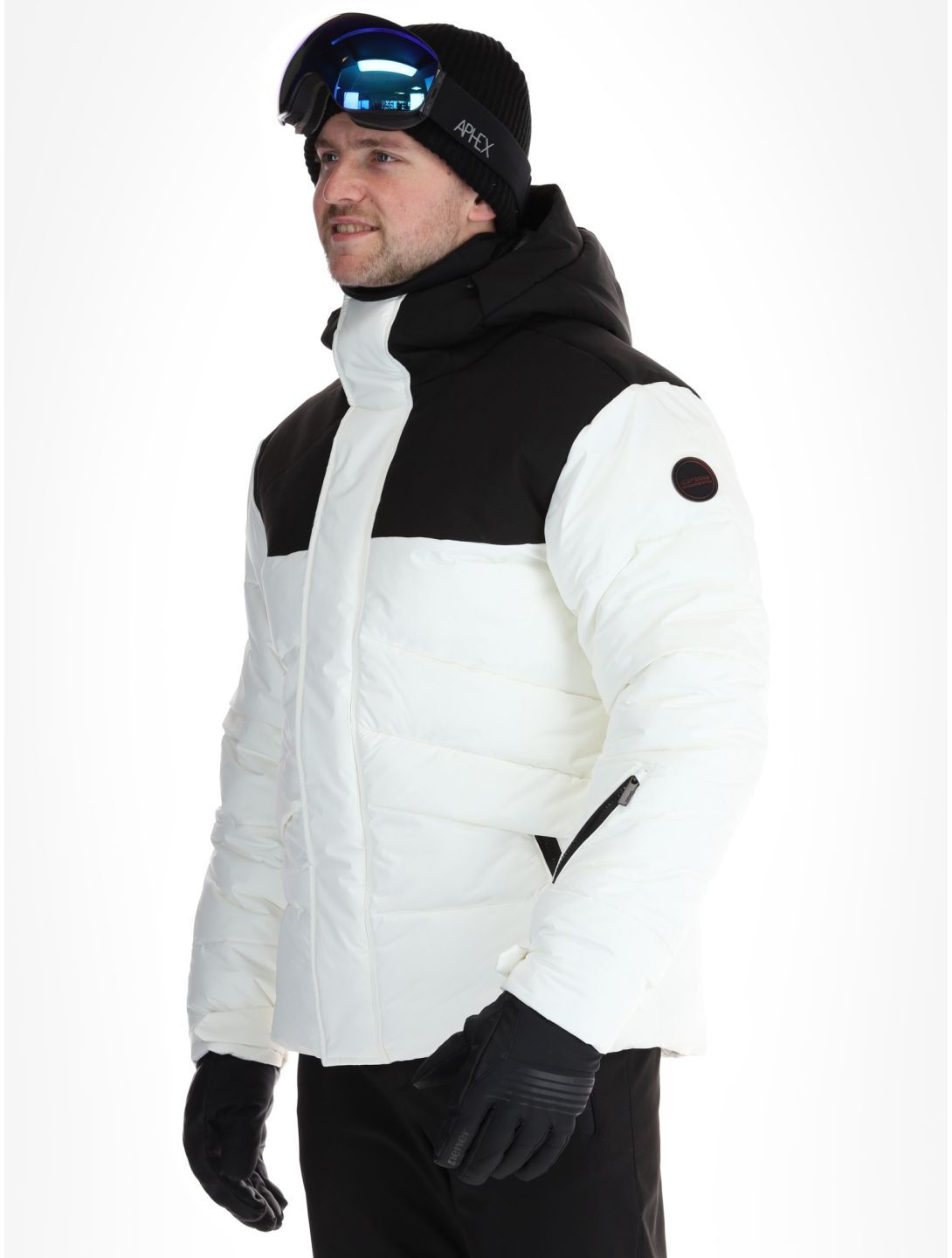 Icepeak, Evarts ski jacket men Natural White white 