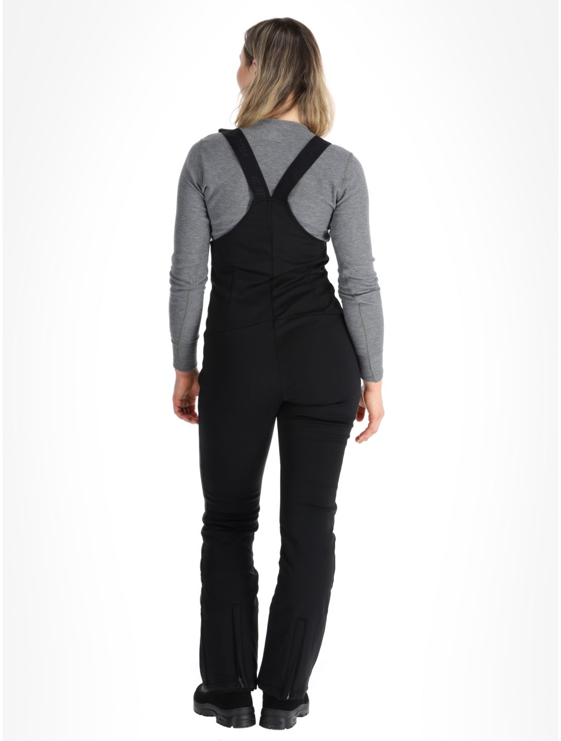 Icepeak, Exira softshell ski pants women Black black 