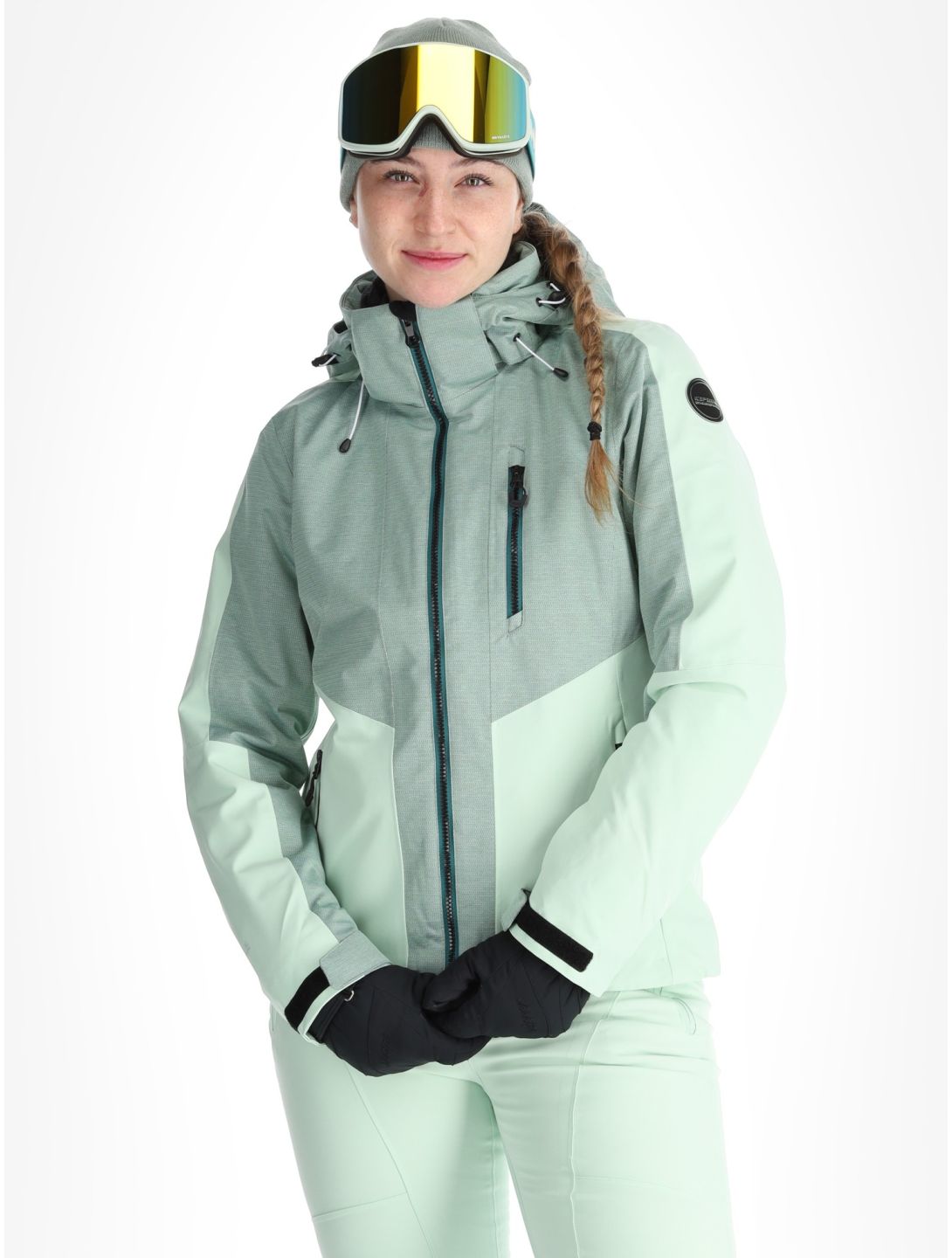 Icepeak, Faenza ski jacket women Aloe green 