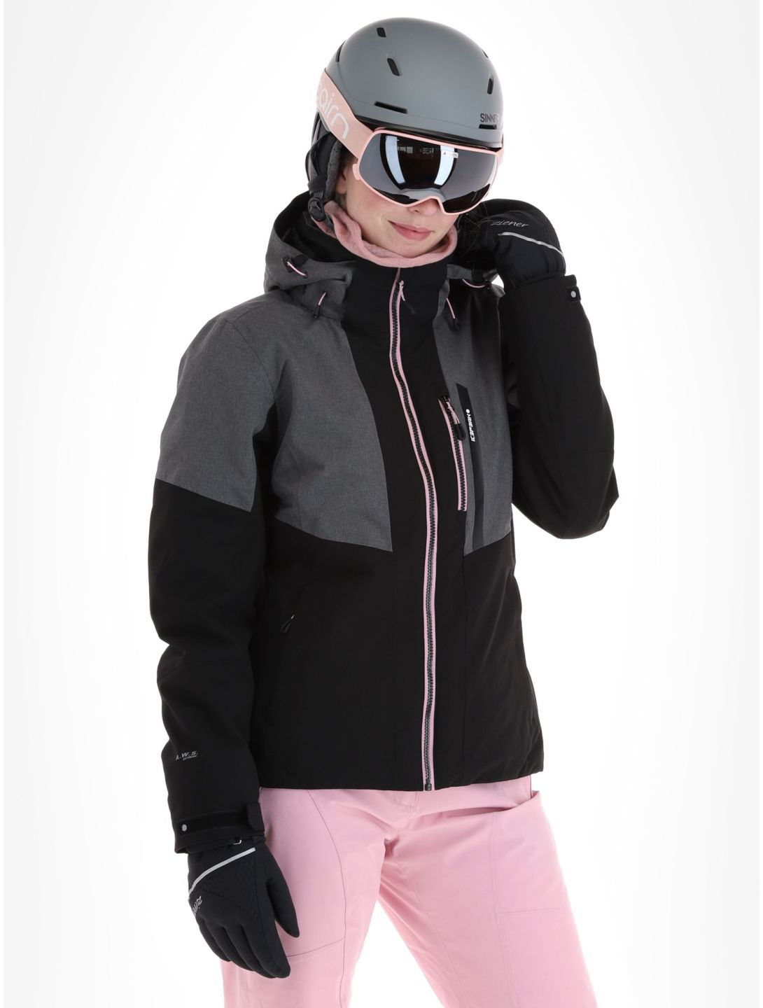 Icepeak, Faenza ski jacket women Black black, grey 