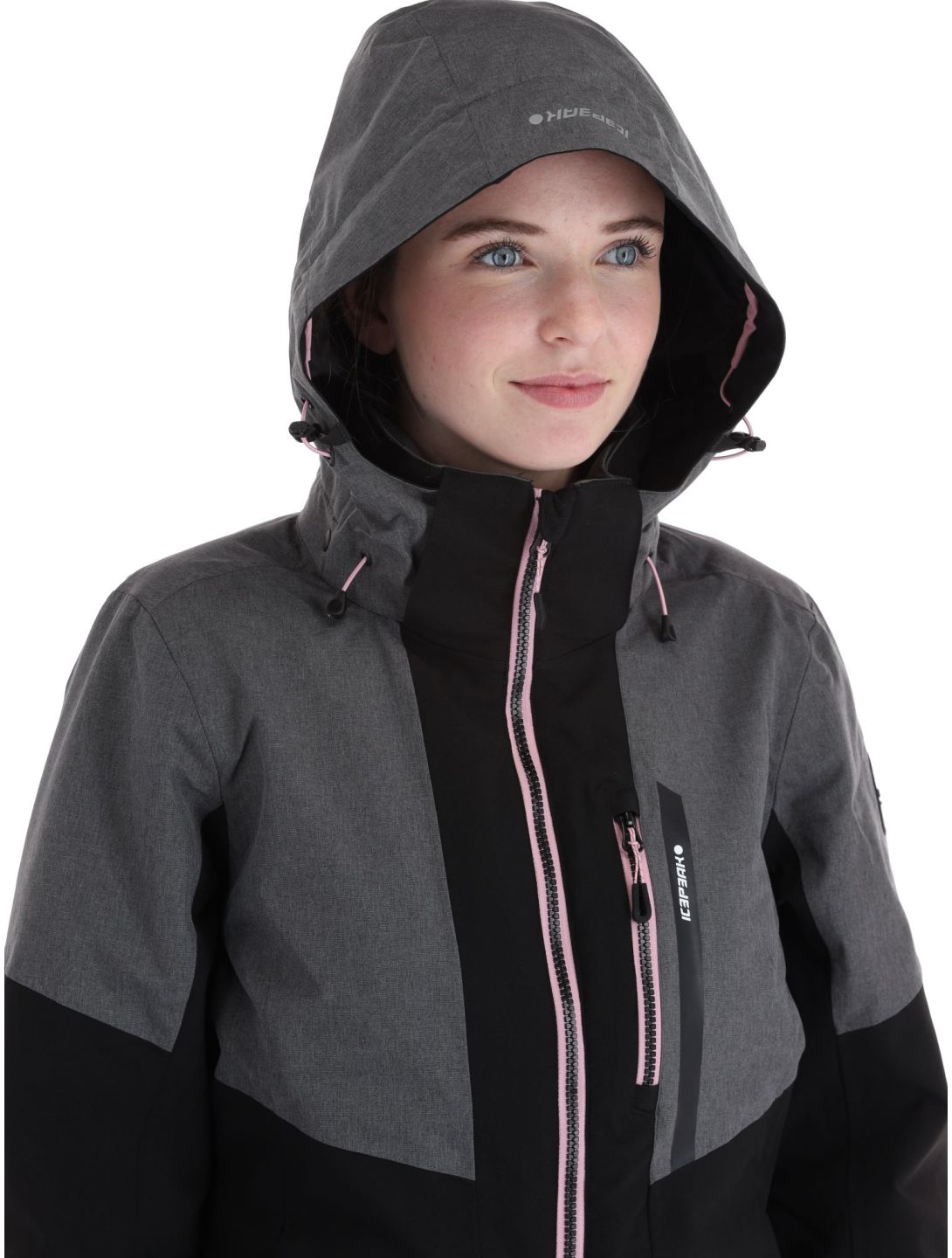 Icepeak, Faenza ski jacket women Black black, grey 