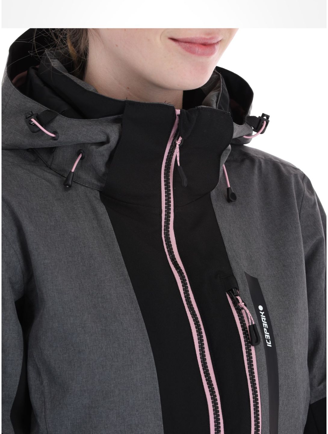 Icepeak, Faenza ski jacket women Black black, grey 