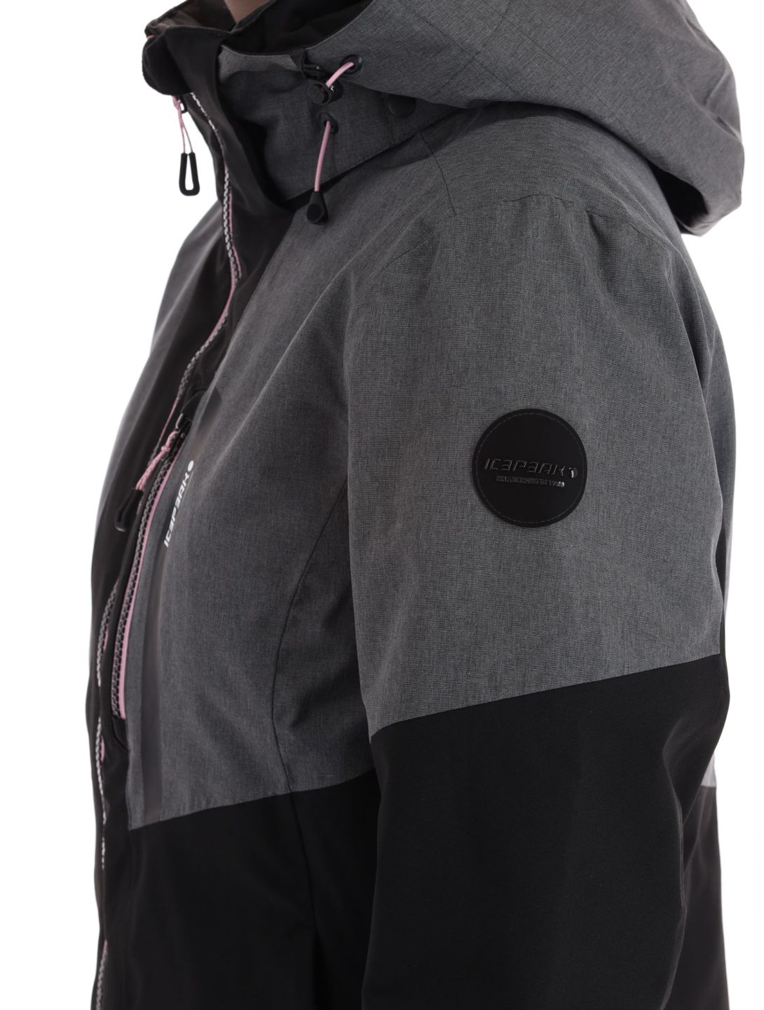 Icepeak, Faenza ski jacket women Black black, grey 