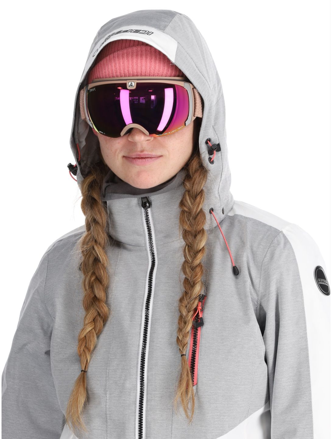 Icepeak, Faenza ski jacket women Optic White white 