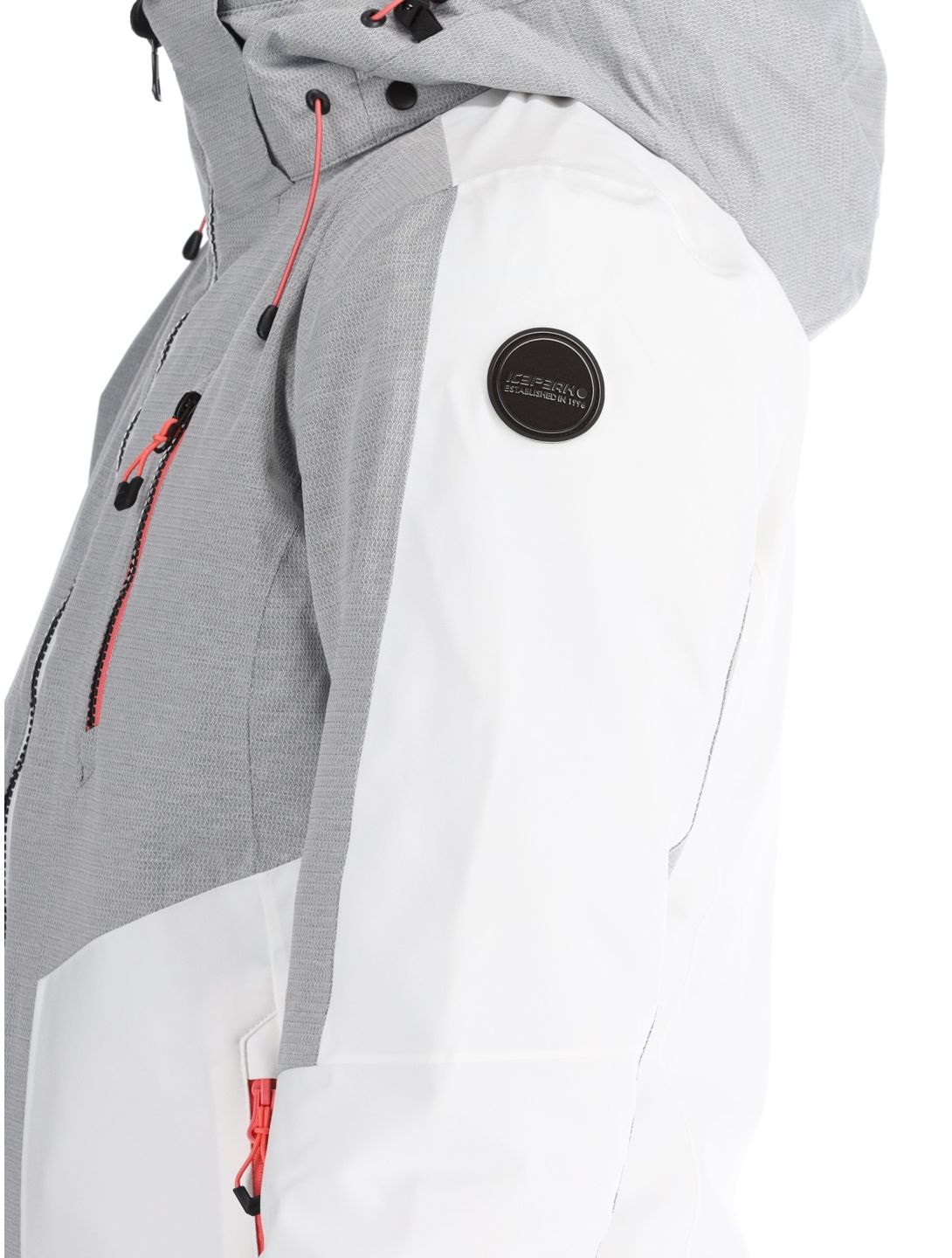 Icepeak, Faenza ski jacket women Optic White white 