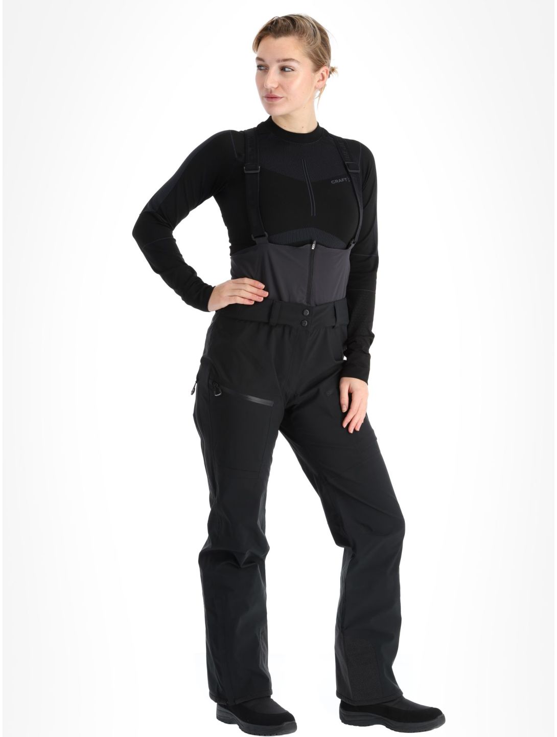 Icepeak, Fairborn hardshell ski pants women Black black 