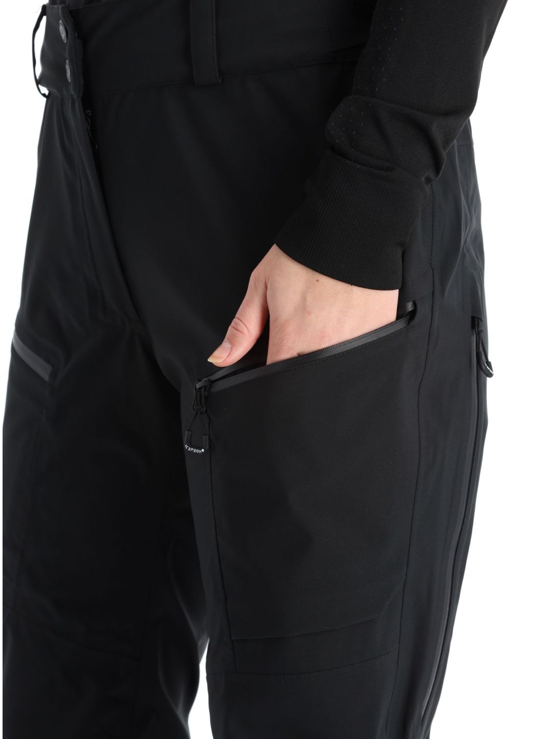 Icepeak, Fairborn hardshell ski pants women Black black 