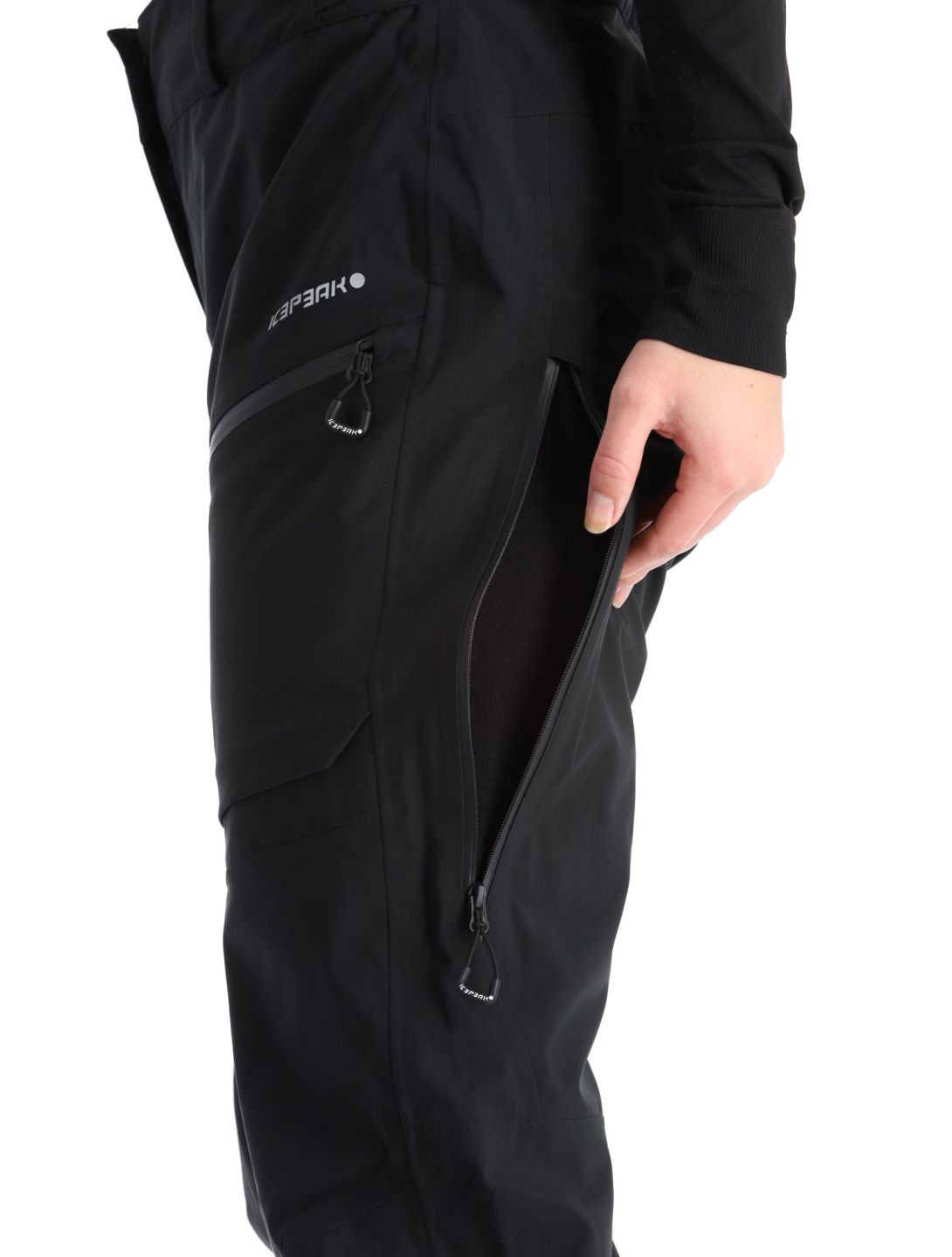 Icepeak, Fairborn hardshell ski pants women Black black 