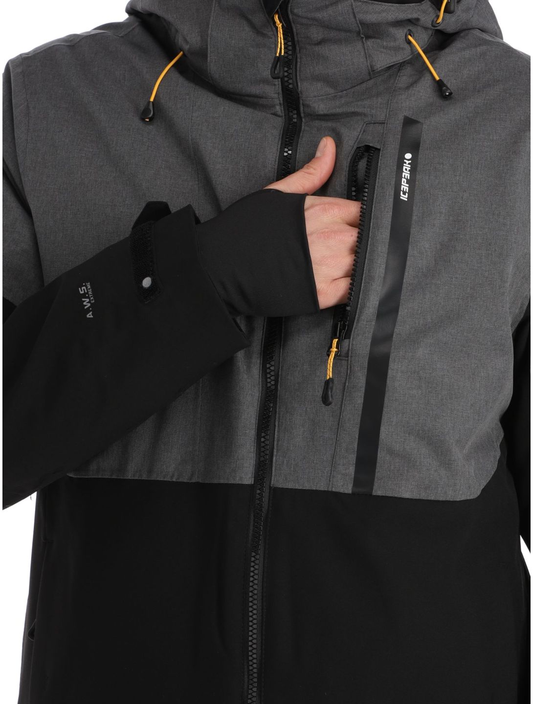 Icepeak, Falaise ski jacket men Black black 