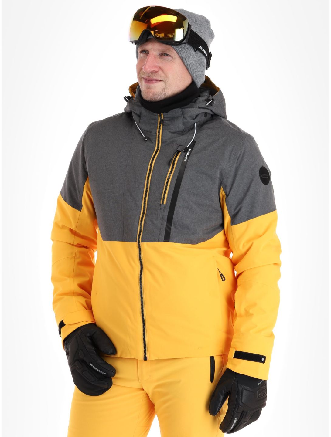 Icepeak, Falaise ski jacket men Yellow yellow 