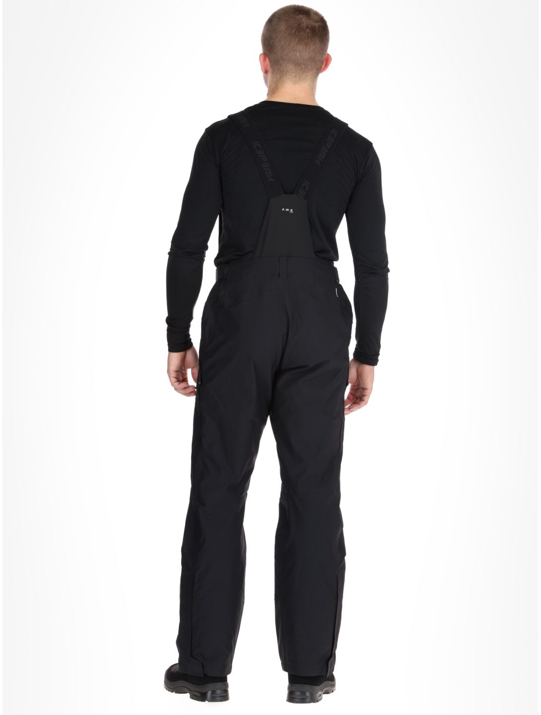 Icepeak, Farley hardshell ski pants men Black black 