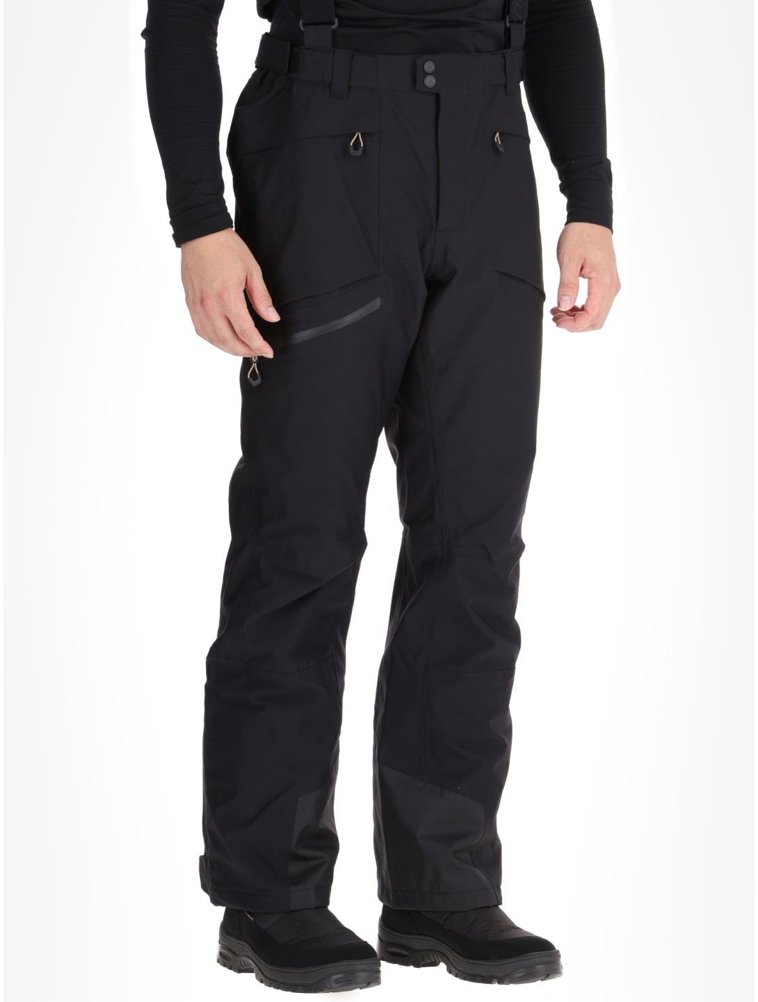 Icepeak, Farley hardshell ski pants men Black black 