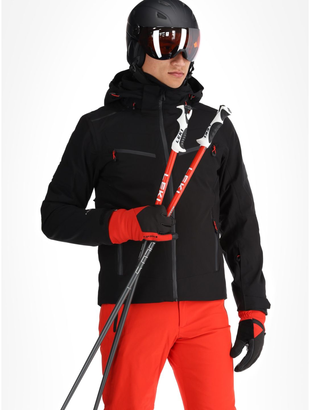 Icepeak, Farwell ski jacket men Black black 