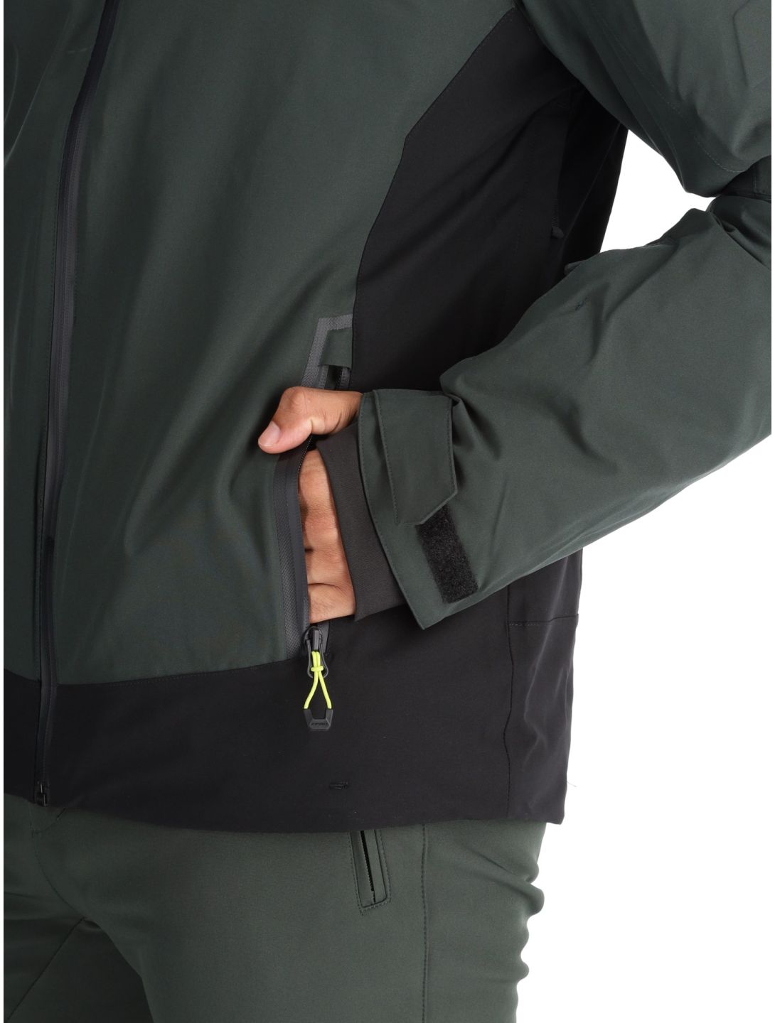 Icepeak, Farwell ski jacket men Dark Olive green 