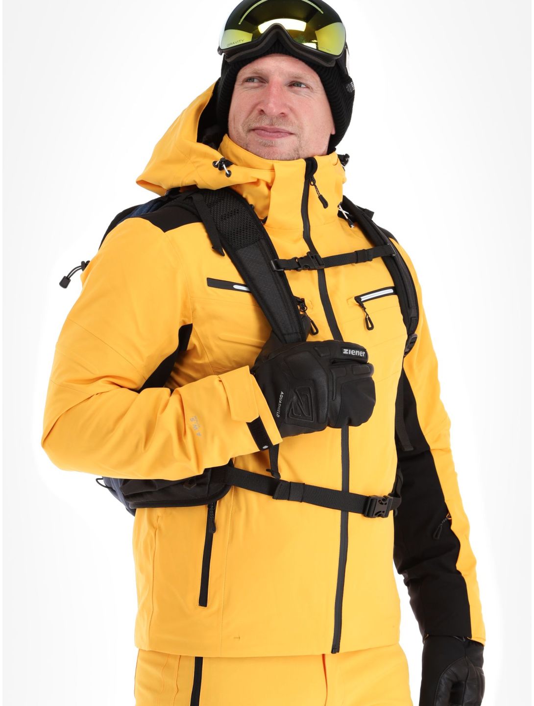 Icepeak, Farwell ski jacket men Yellow yellow 