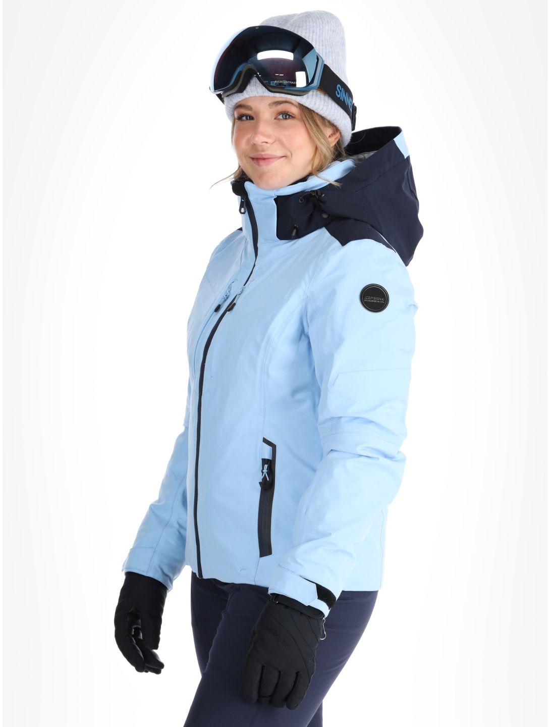 Icepeak, Fayette ski jacket women Light Blue blue 