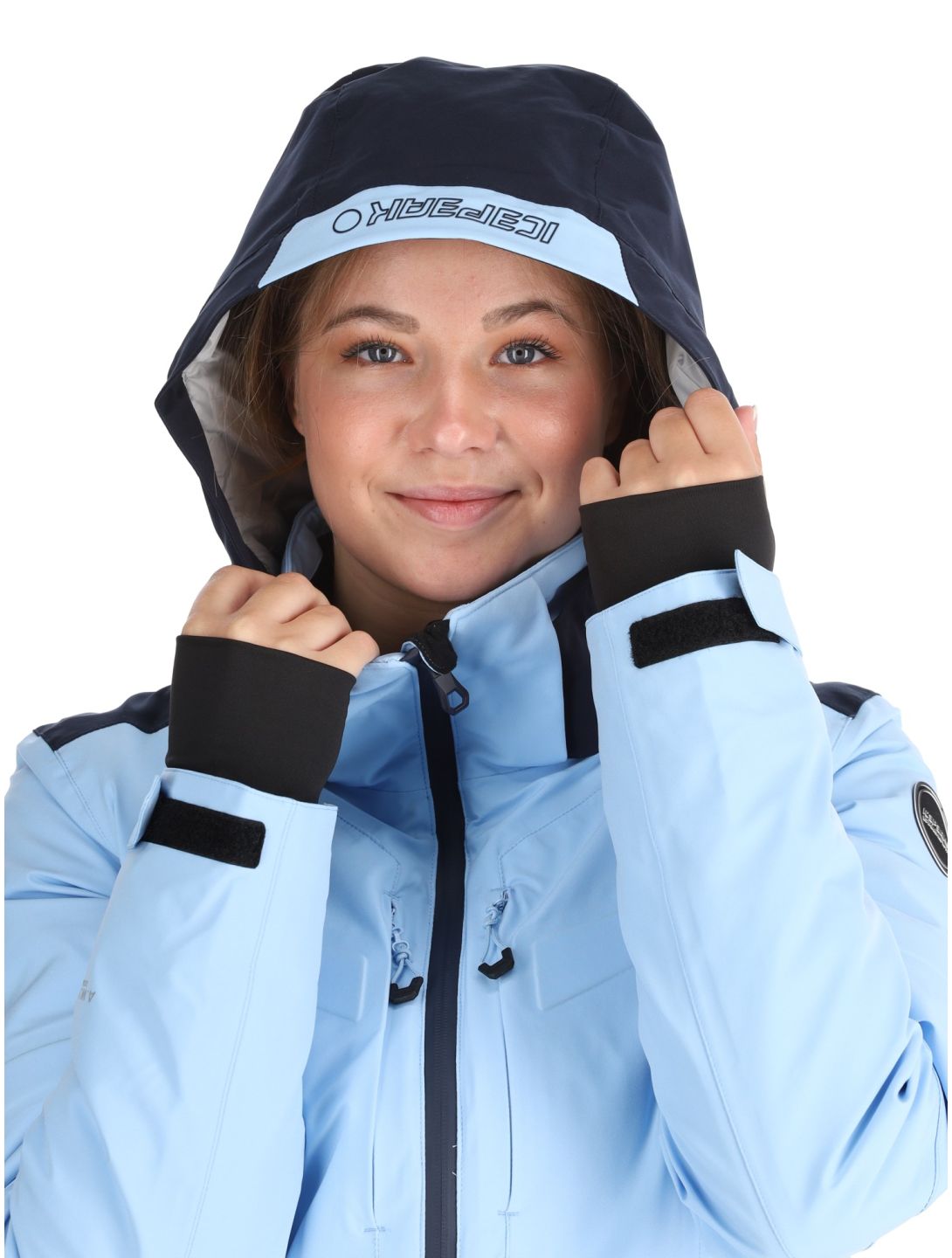 Icepeak, Fayette ski jacket women Light Blue blue 