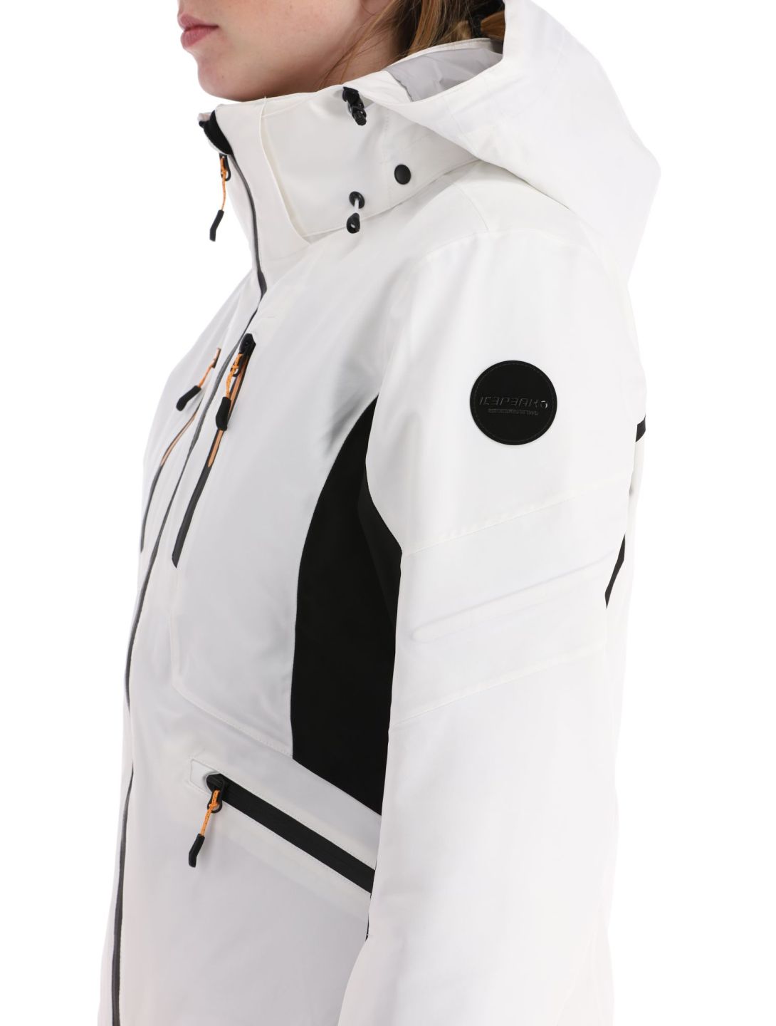 Icepeak, Fayette veste de ski femmes Optic White blanc