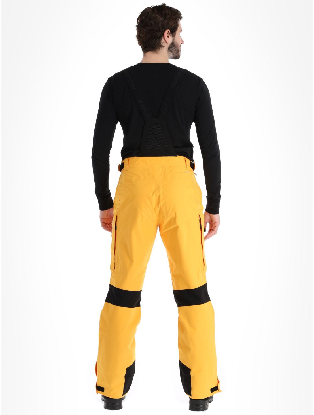 Icepeak, Ferrara ski pants men Yellow yellow 