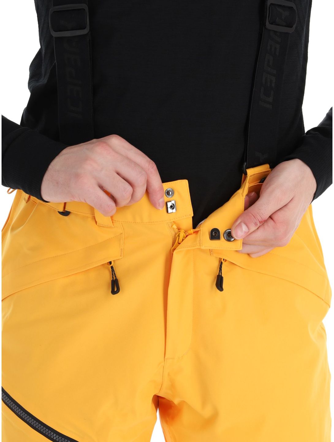 Icepeak, Ferrara ski pants men Yellow yellow 