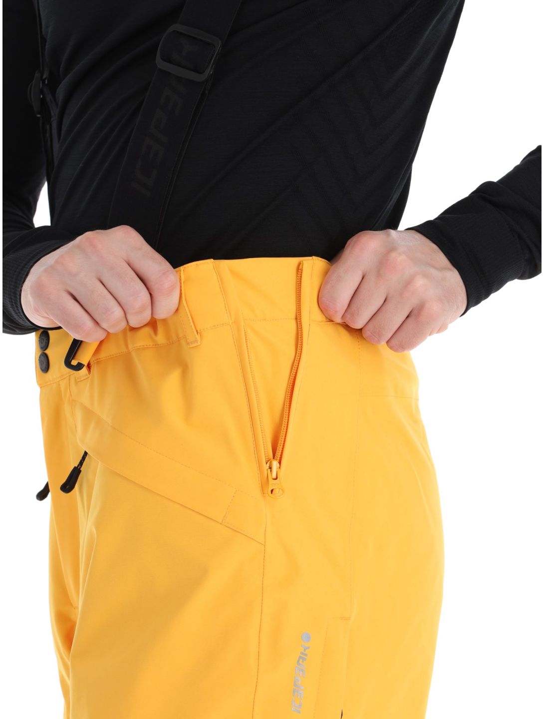 Icepeak, Ferrara ski pants men Yellow yellow 