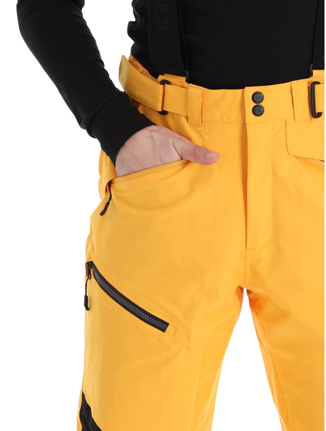 Icepeak, Ferrara ski pants men Yellow yellow 