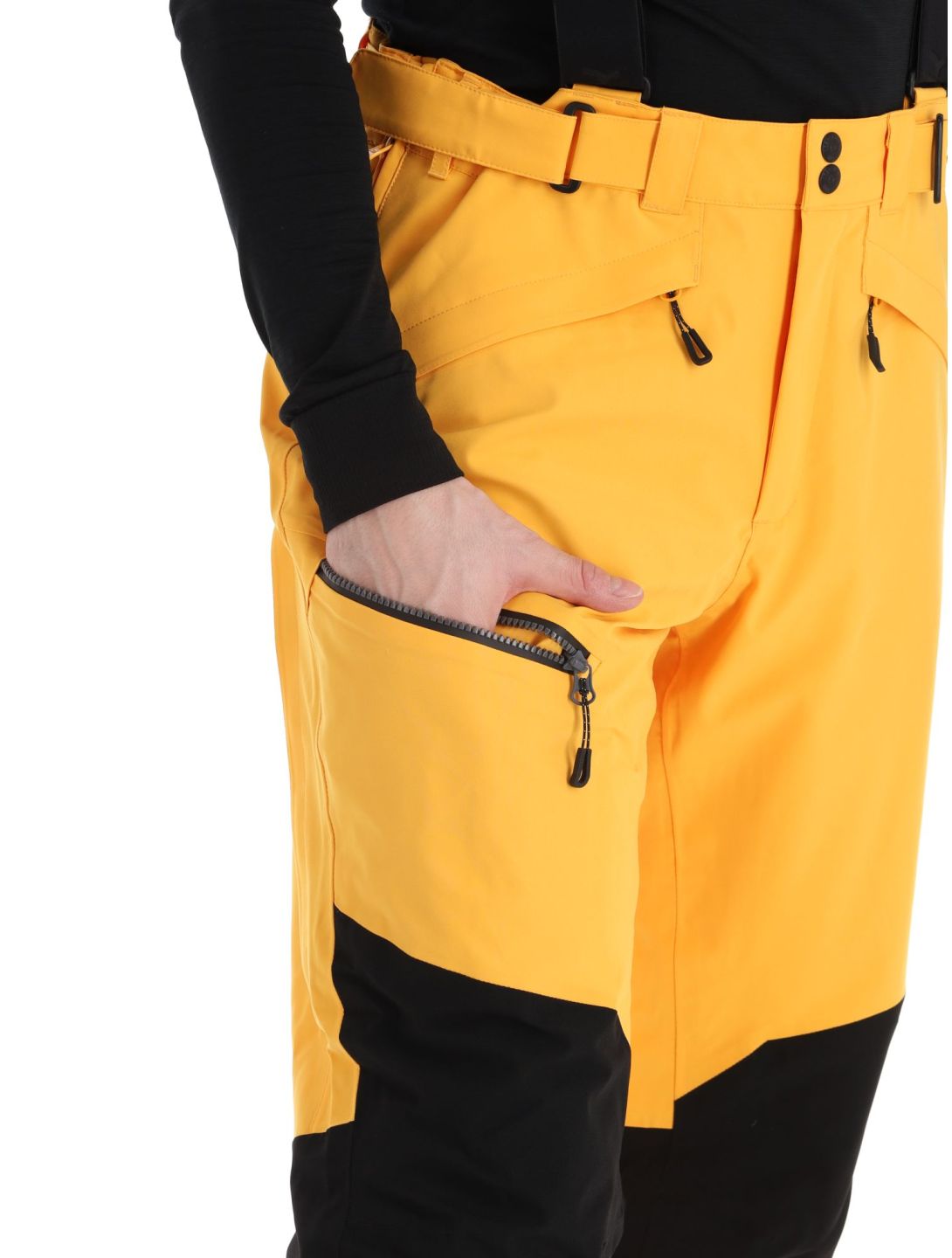 Icepeak, Ferrara ski pants men Yellow yellow 