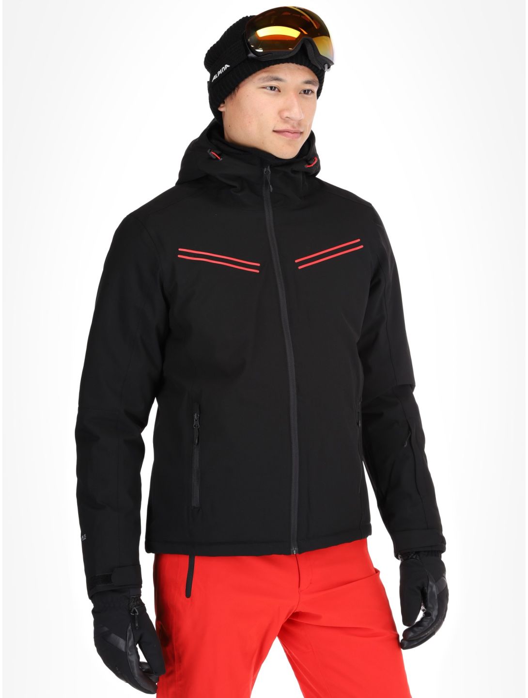 Icepeak, Festus ski jacket men Black black 