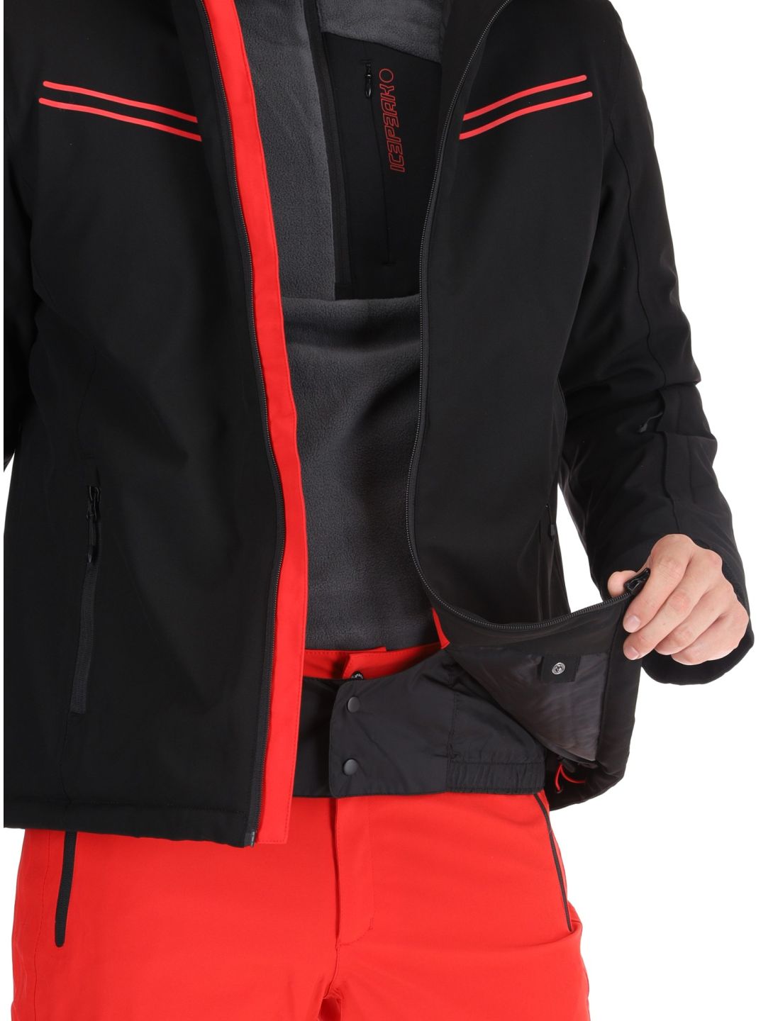 Icepeak, Festus ski jacket men Black black 