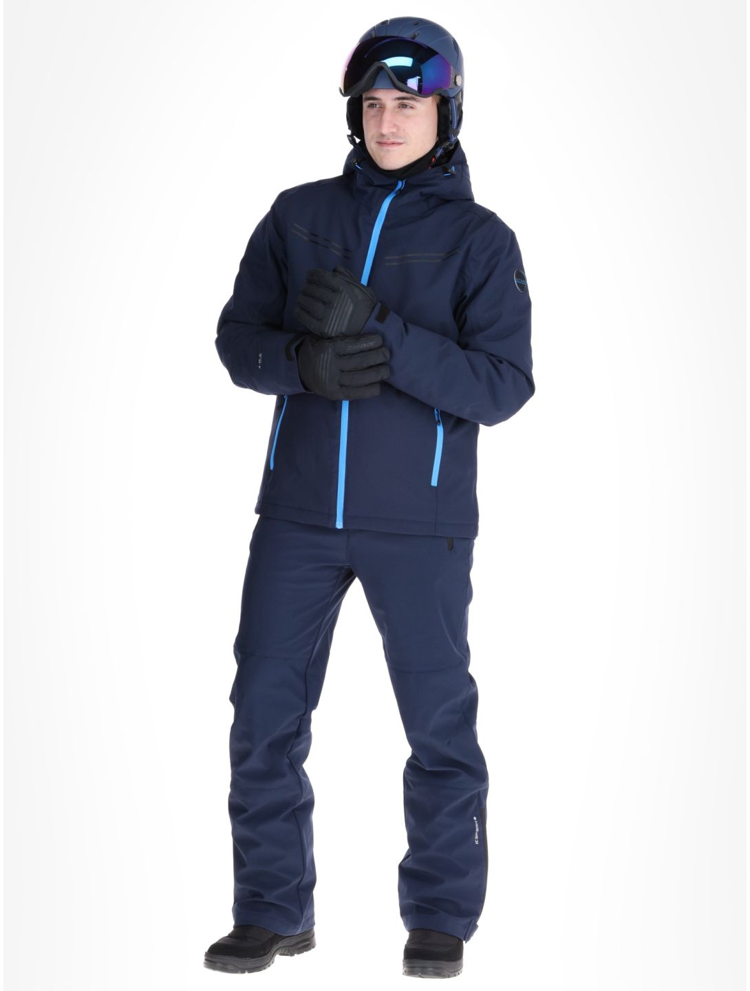 Icepeak, Festus ski jacket men Dark Blue blue 