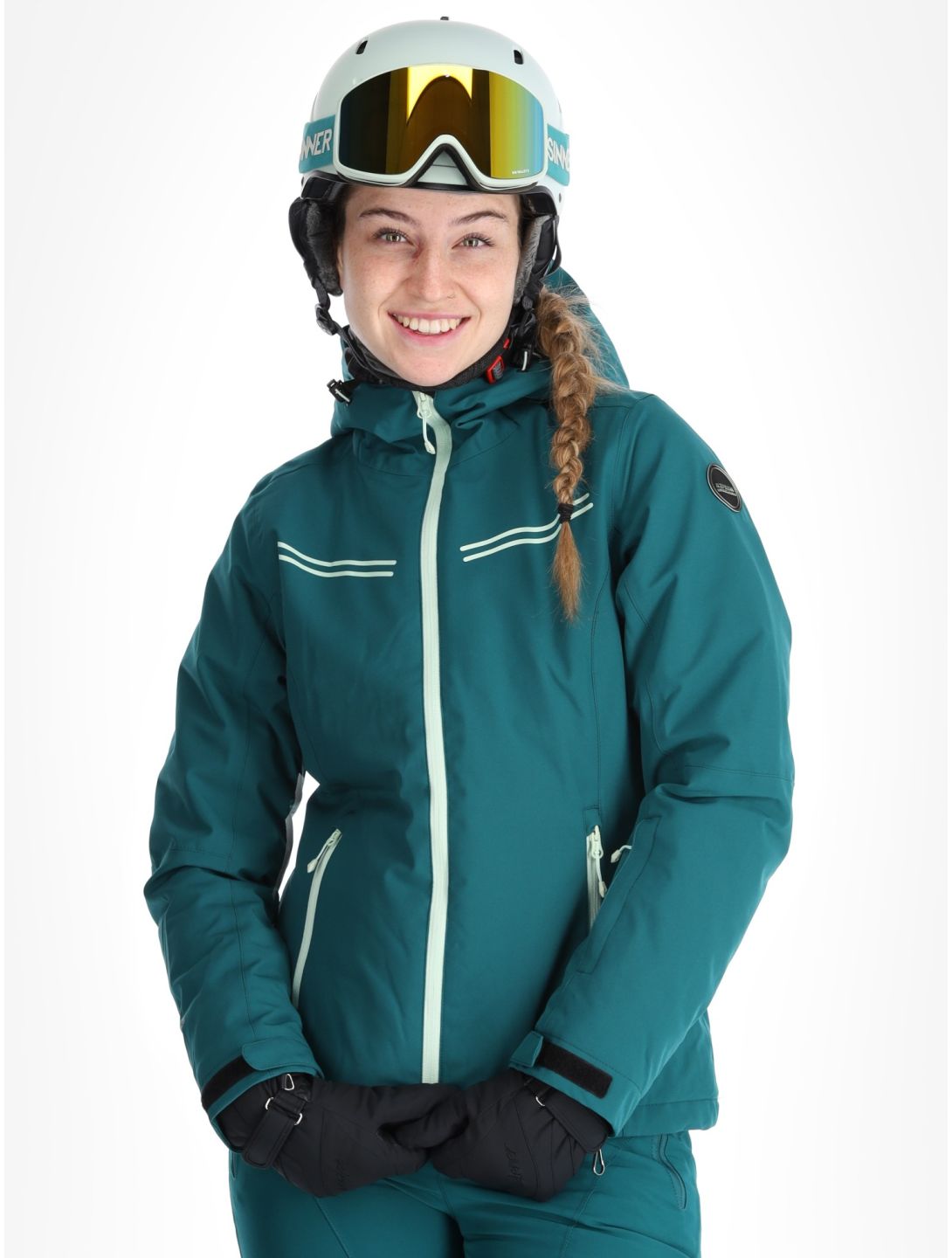 Icepeak, Fife ski jacket women Antique Green green 