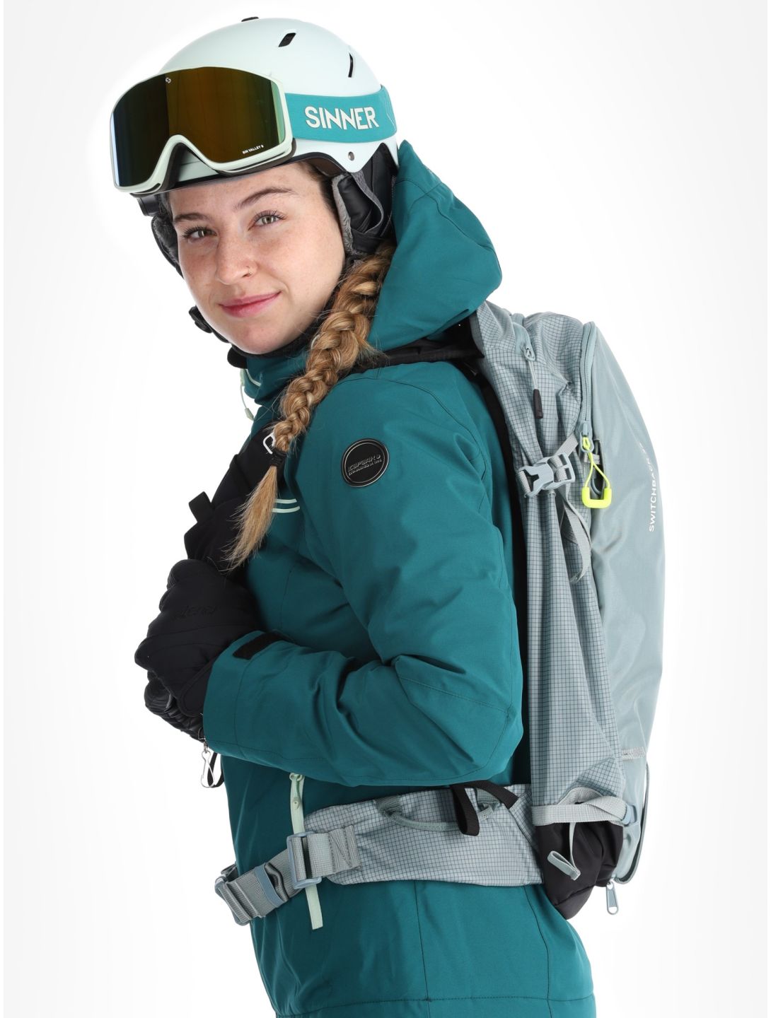 Icepeak, Fife ski jacket women Antique Green green 