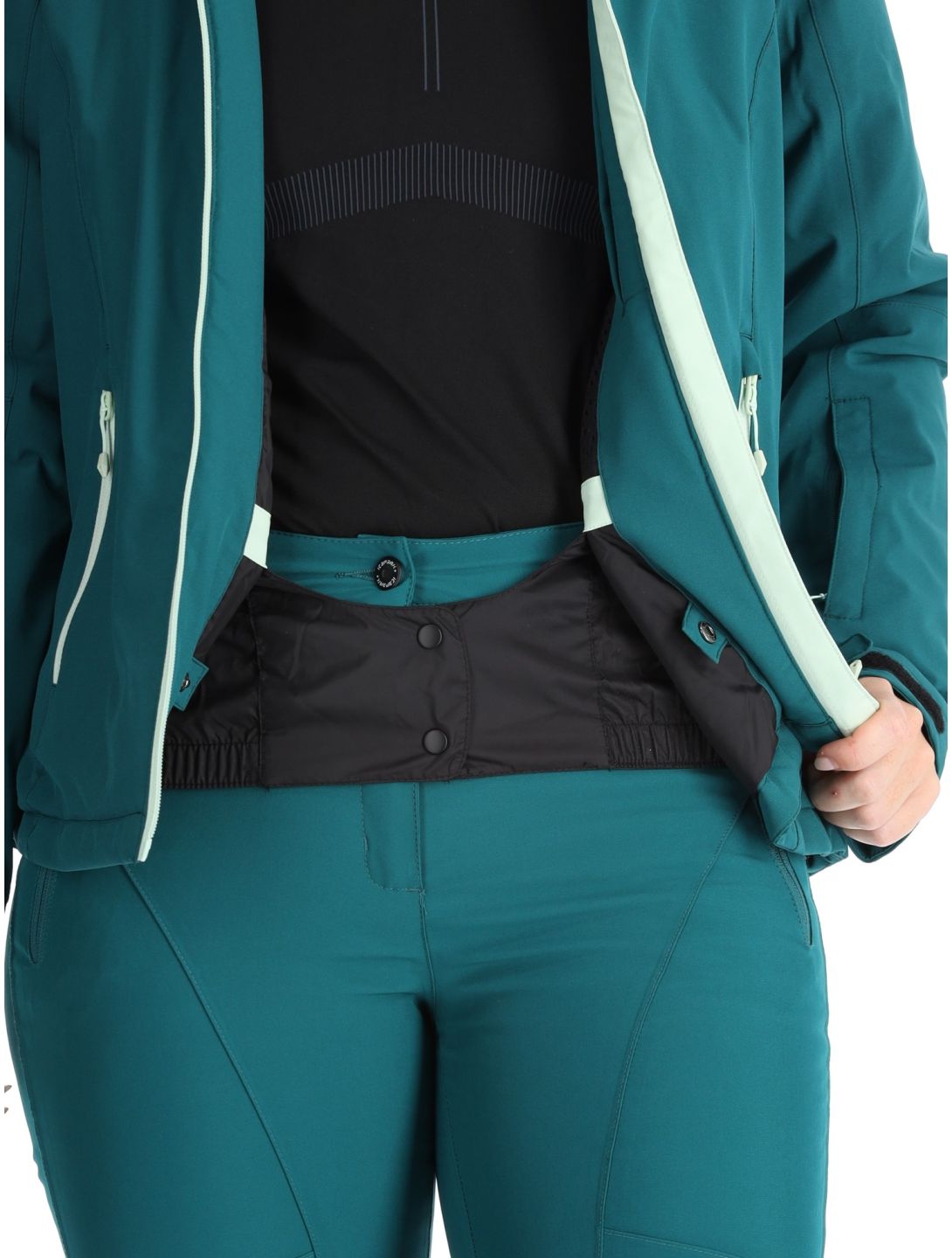 Icepeak, Fife ski jacket women Antique Green green 