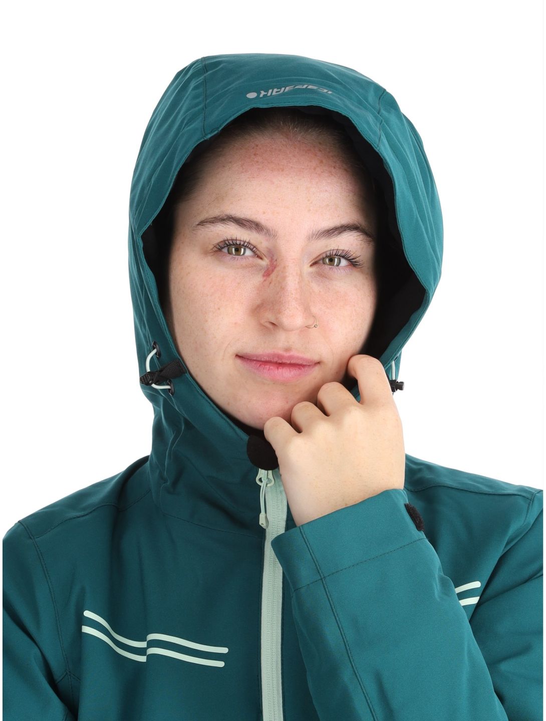 Icepeak, Fife ski jacket women Antique Green green 