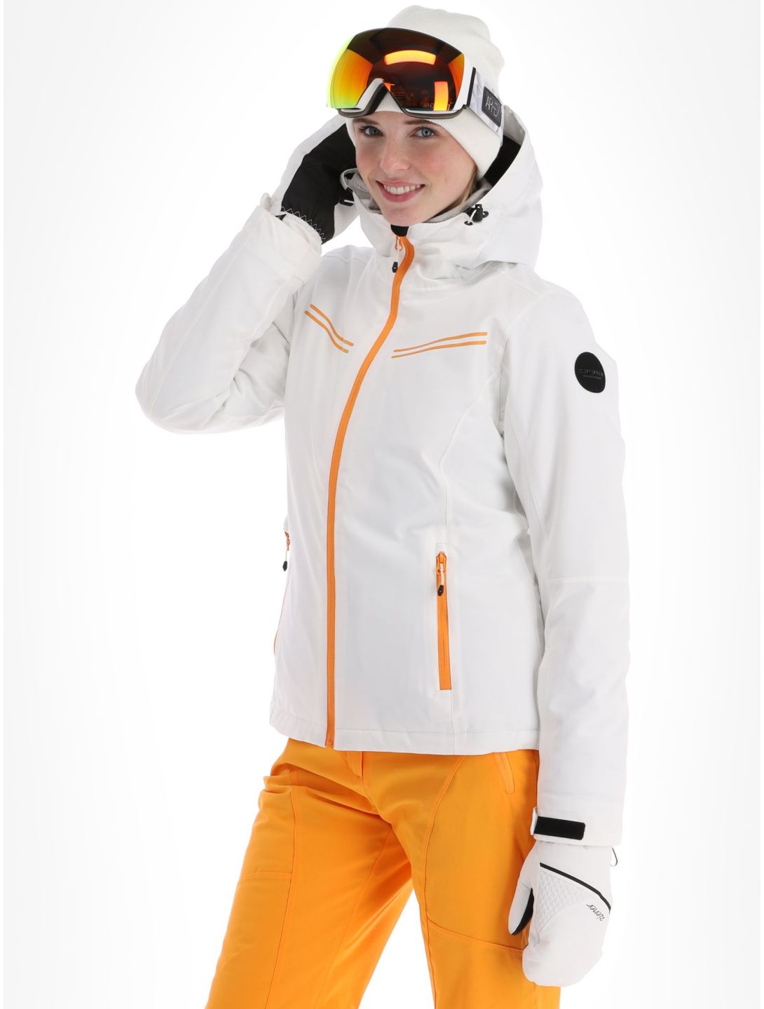 Icepeak, Fife ski jacket women Optic White white 