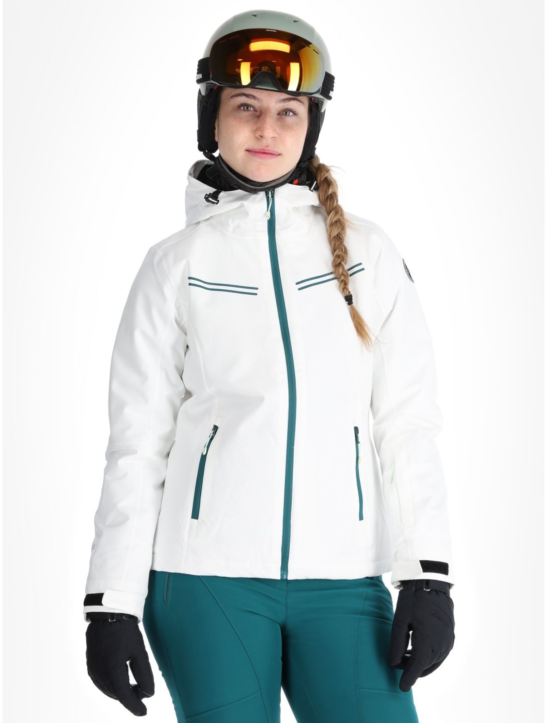 Icepeak, Fife ski jacket women Optic White white 