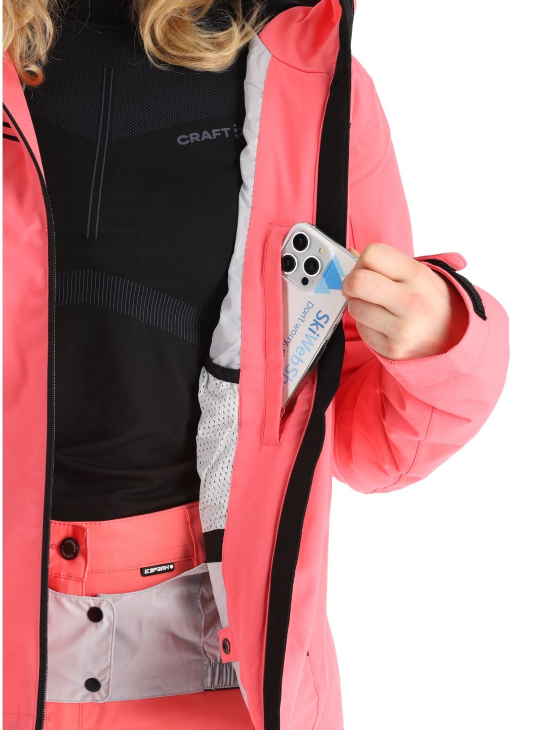 Icepeak, Fife ski jacket women Pink pink 