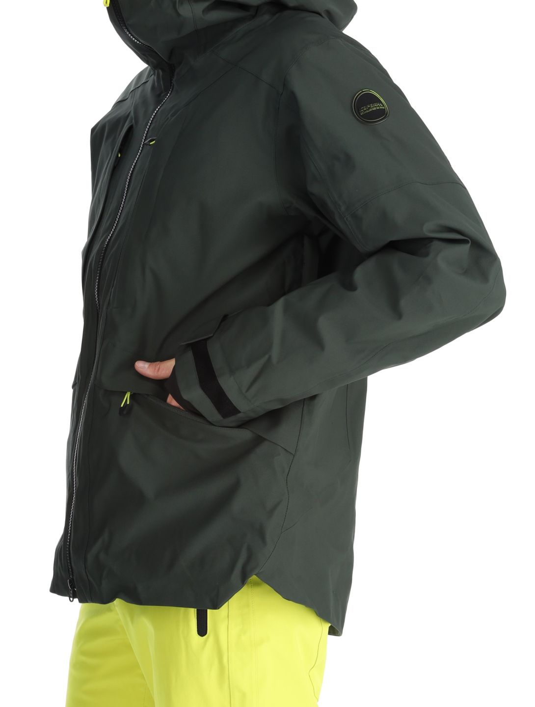 Icepeak, Fillmore hardshell ski jacket men Dark Olive green 