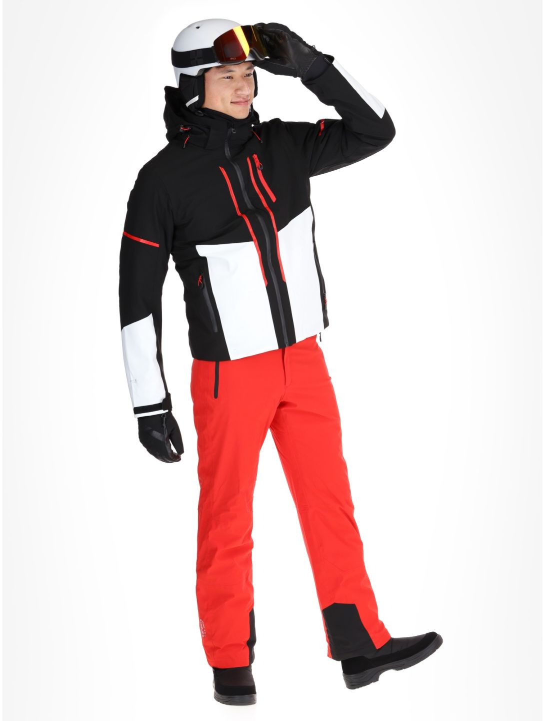 Icepeak, Fircrest ski jacket men Black White black, white 