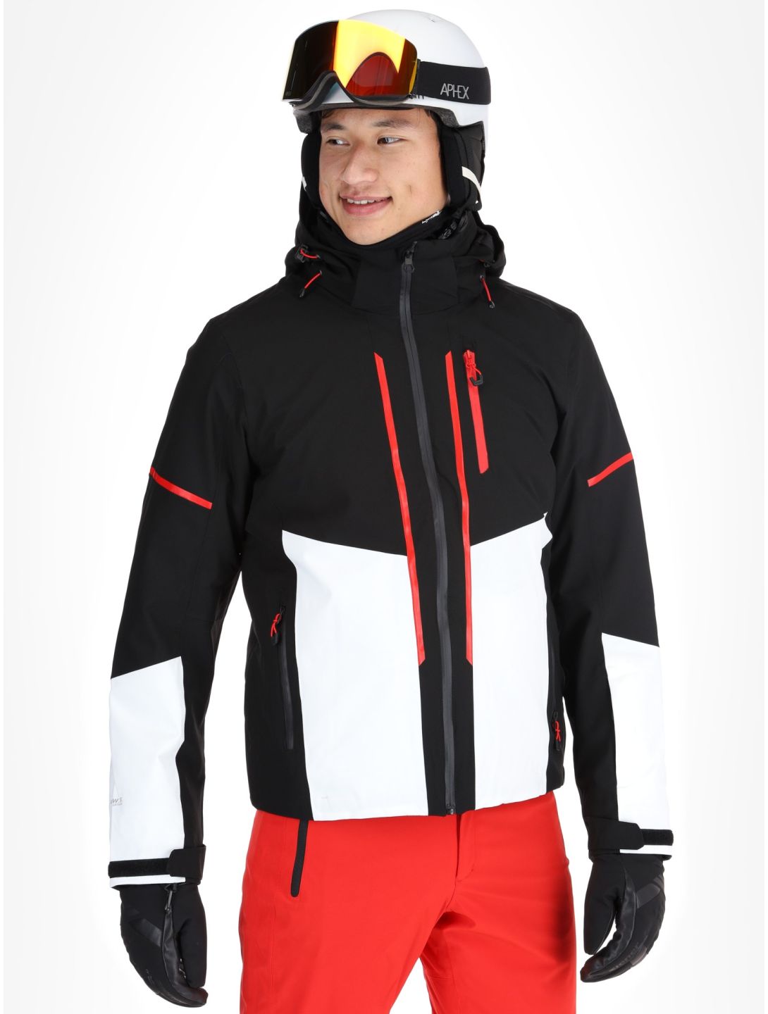 Icepeak, Fircrest ski jacket men Black White black, white 