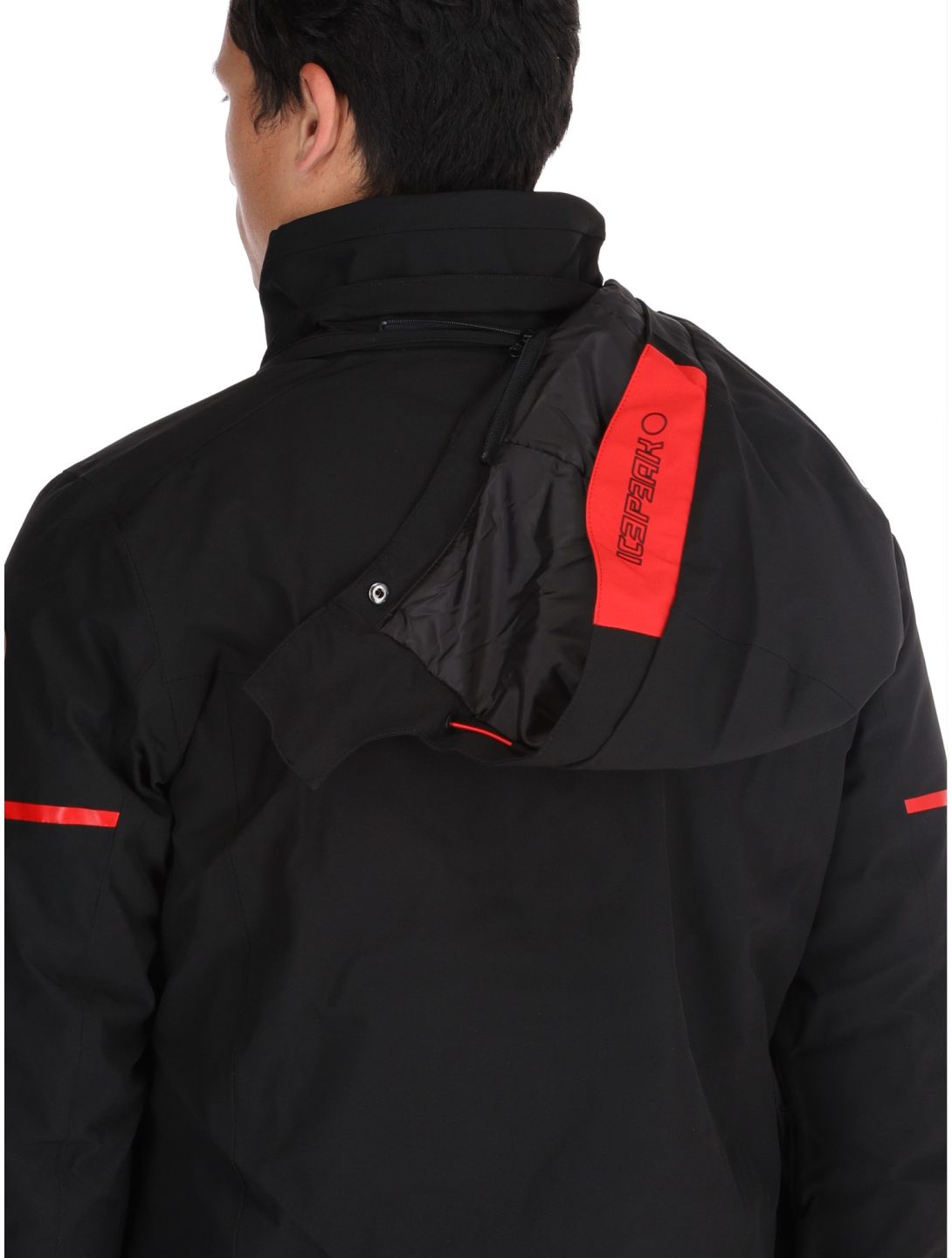 Icepeak, Fircrest ski jacket men Black White black, white 