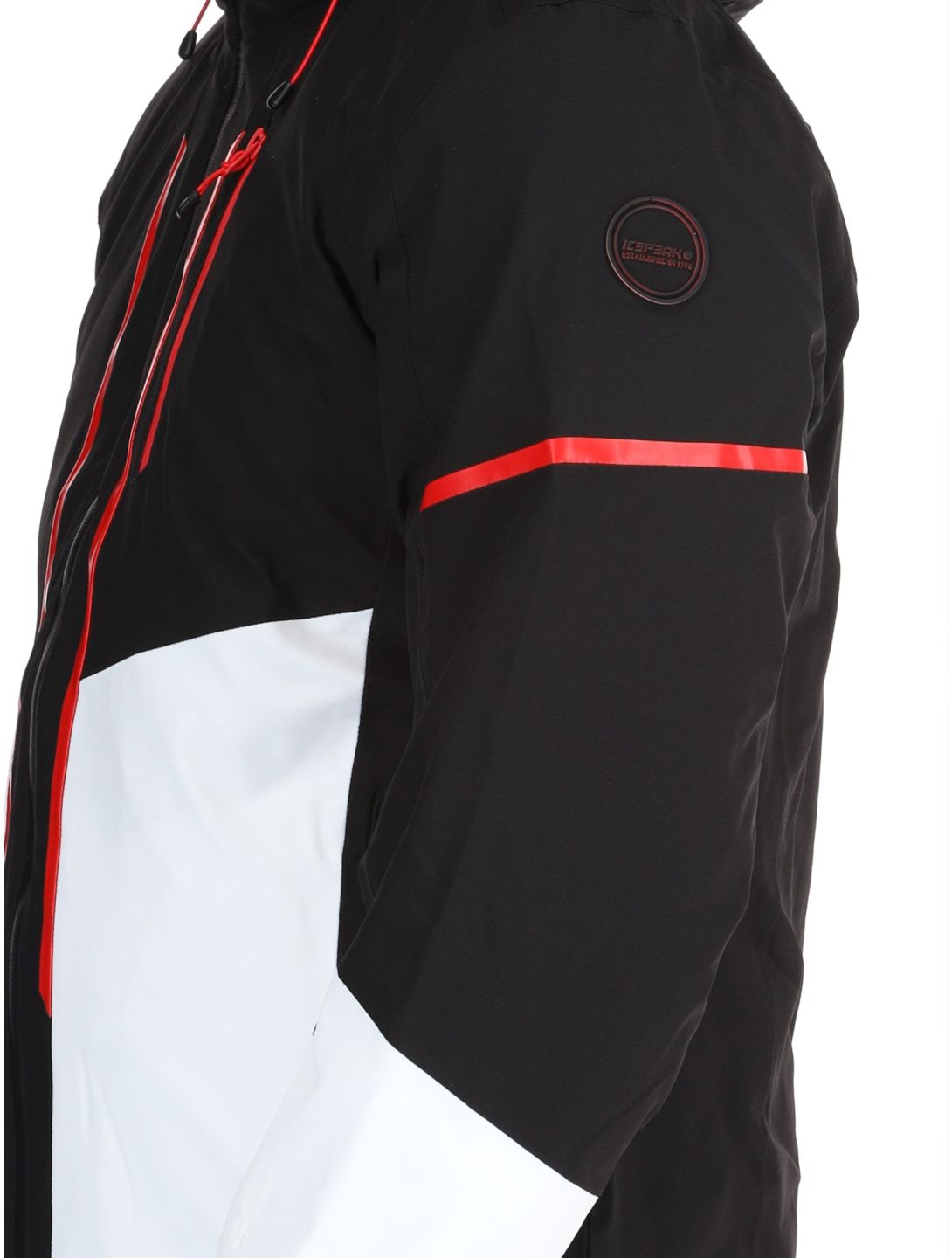 Icepeak, Fircrest ski jacket men Black White black, white 