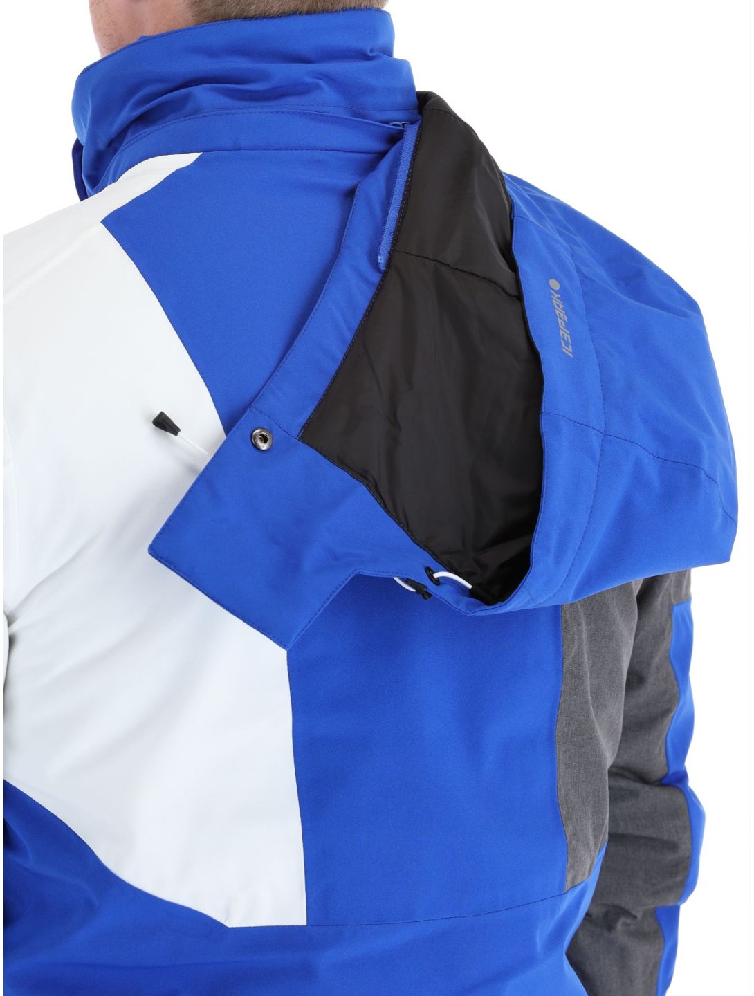 Icepeak, Fircrest ski jacket men Blue grey, white 